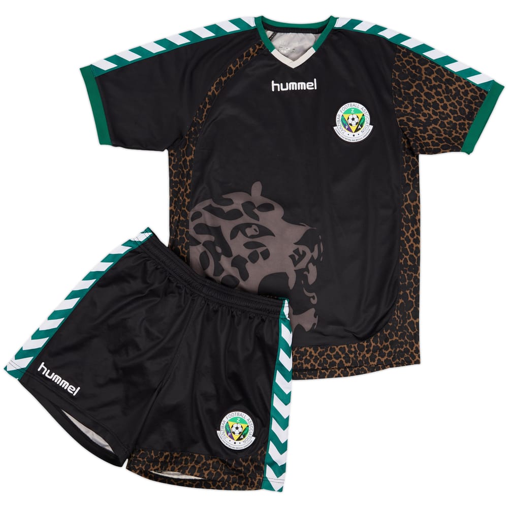 2011-13 Zanzibar Home Shirt & Shorts - 9/10 - (S)