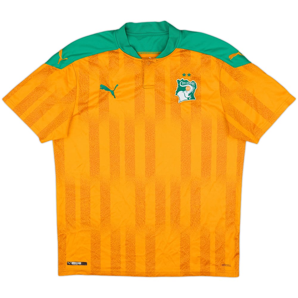 2020-21 Ivory Coast Home Shirt - 8/10 - (L)
