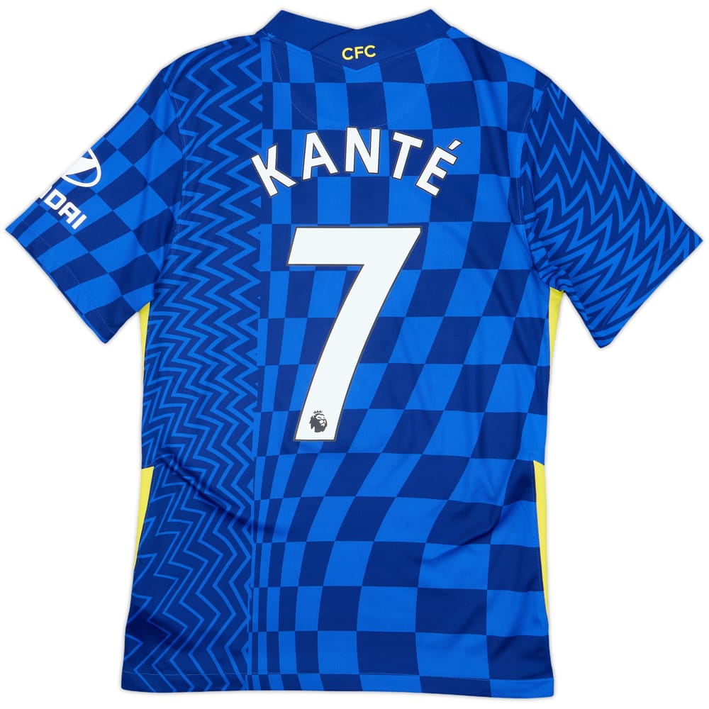 2021-22 Chelsea Home Shirt Kante #7 - 10/10 - (S)