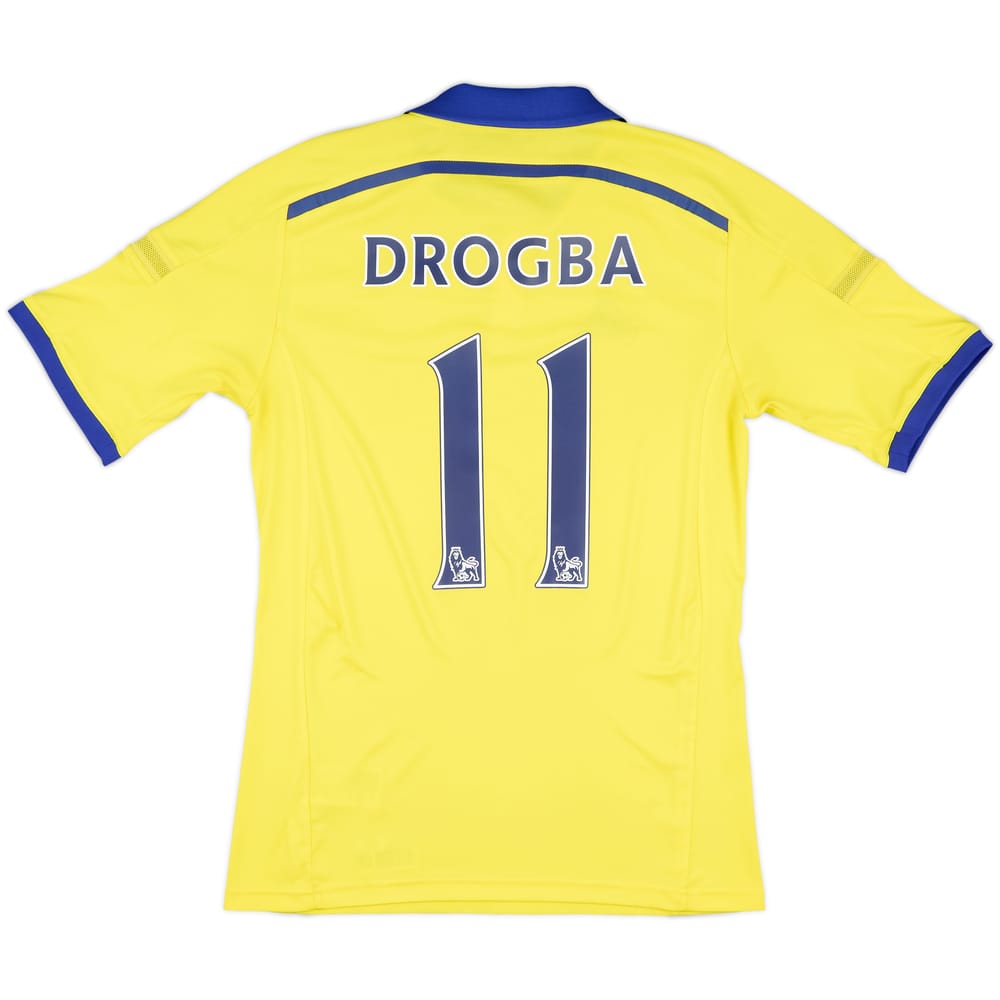 2014-15 Chelsea Away Shirt Drogba #11 - 6/10 - (S)