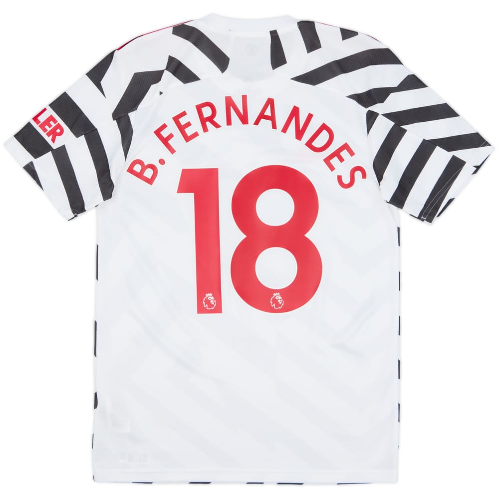 2020-21 Manchester United Third Shirt B.Fernandes #18 - 8/10 - (S)