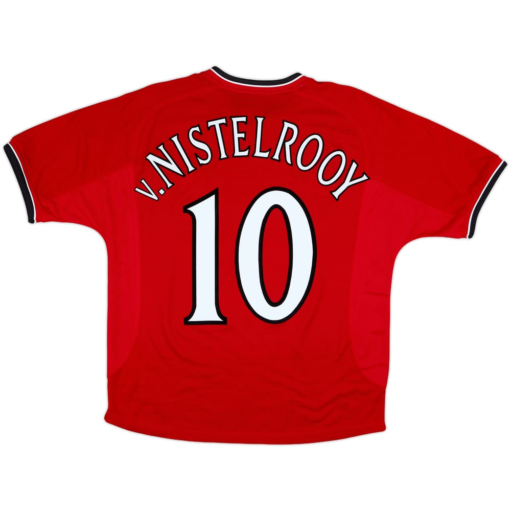 2000-02 Manchester United Home Shirt v.Nistelrooy #10 - 10/10 - (Y)