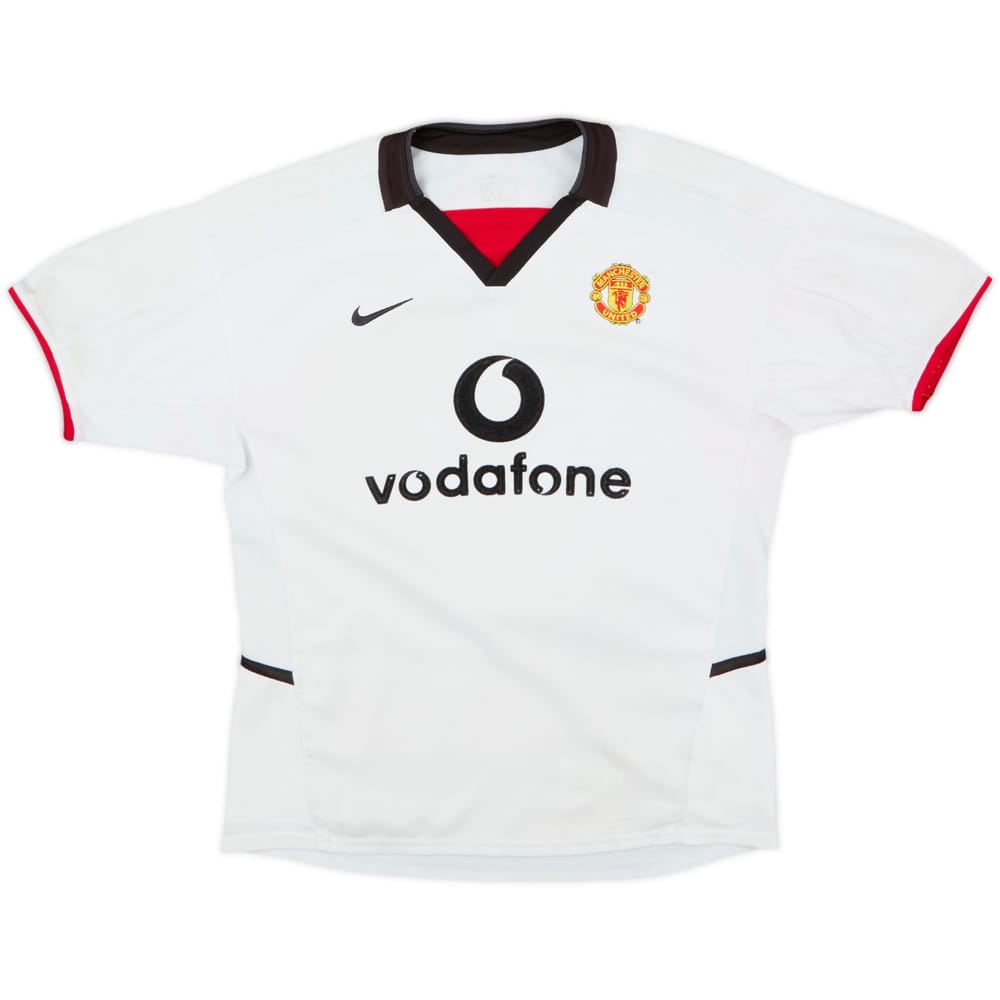 2002-03 Manchester United Away Shirt - 7/10 - (M.Boys)