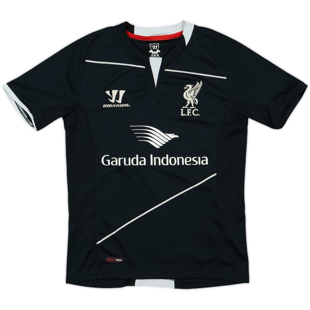 2013-14 Liverpool Warrior Training Shirt - 9/10 - (S.Boys)