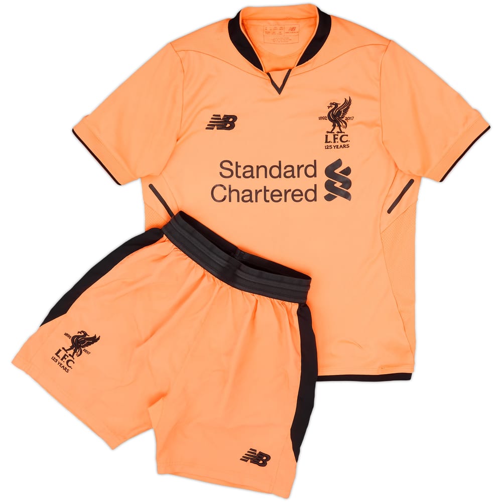 2017-18 Liverpool 125 Years Third Shirt & Shorts - 6/10 - (L.Boys)