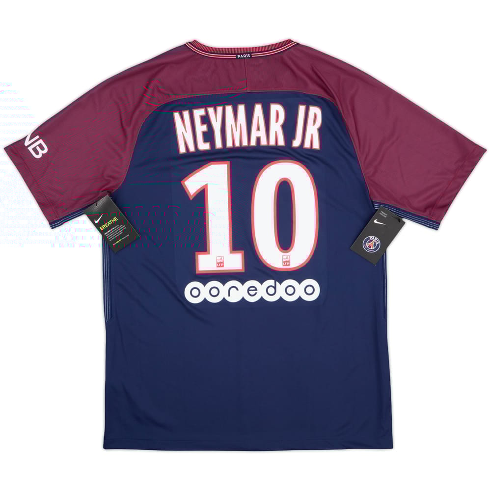 2017-18 Paris Saint-Germain Home Shirt Neymar Jr #10 (M)