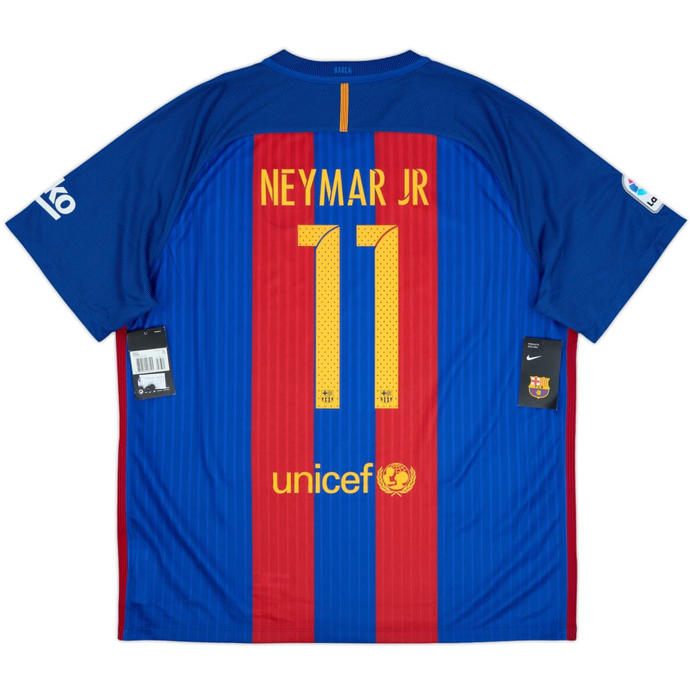2016-17 Barcelona Home Shirt Neymar Jr #11 (XXL)