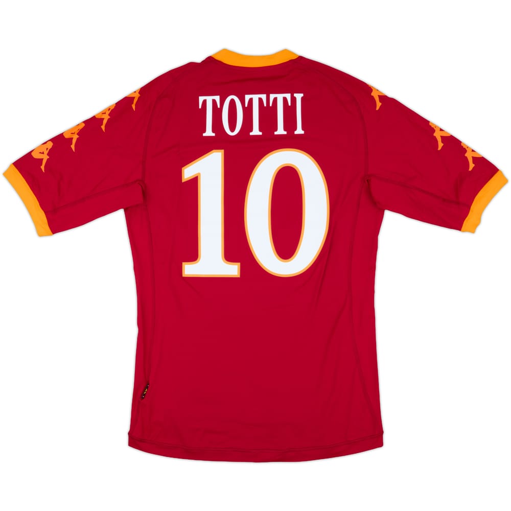 2011-12 Roma Home Shirt Totti #10 (XL)
