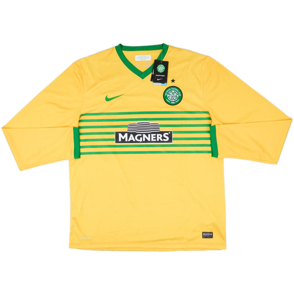 2013-14 Celtic Away L/S Shirt (XL)
