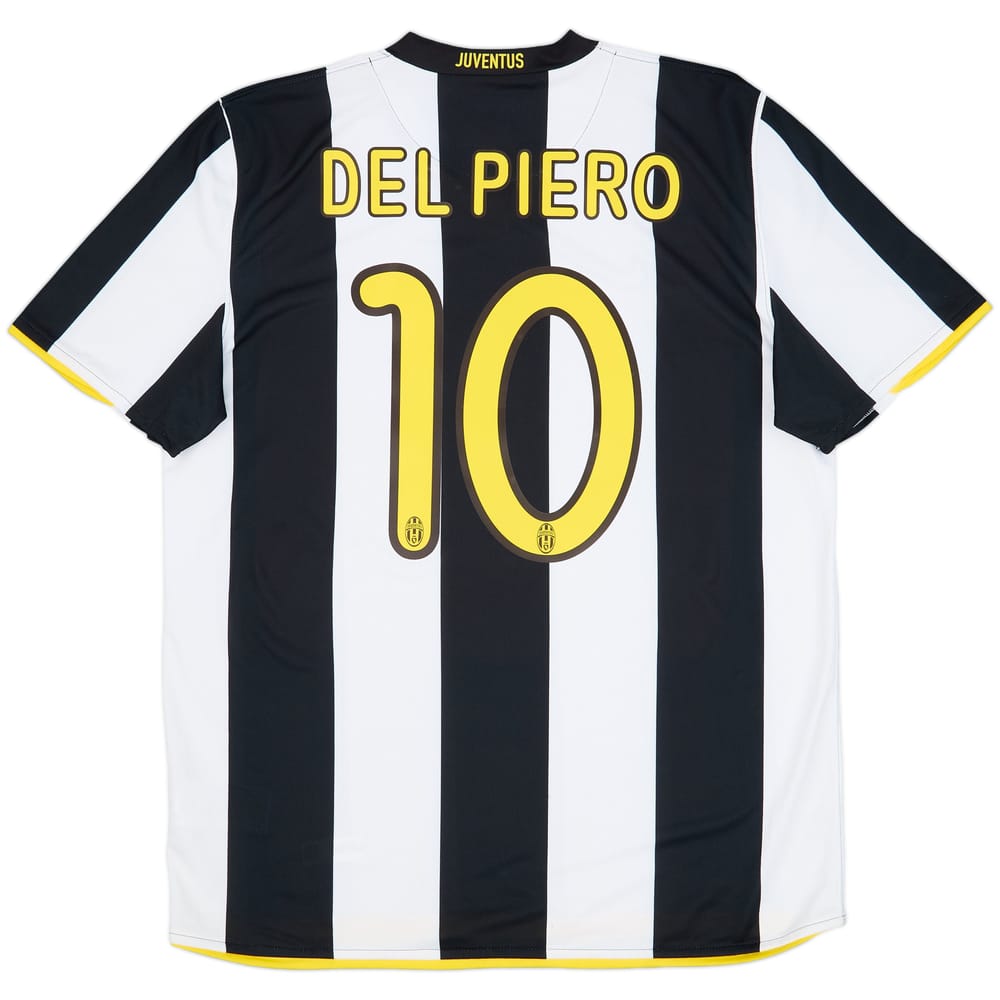 2008-09 Juventus Home Shirt Del Piero #10 (L)