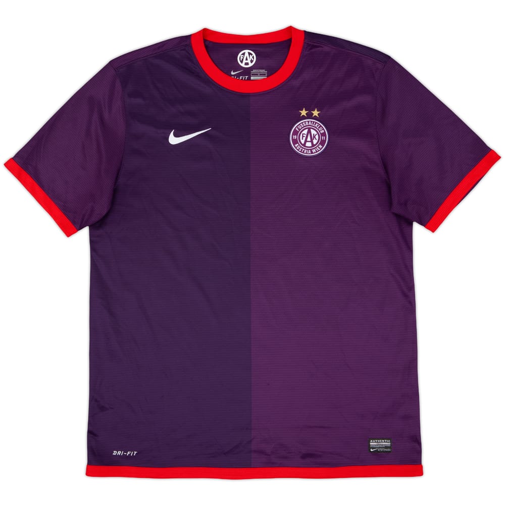 2013-14 Austria Wien Home Shirt - 9/10 - (L)