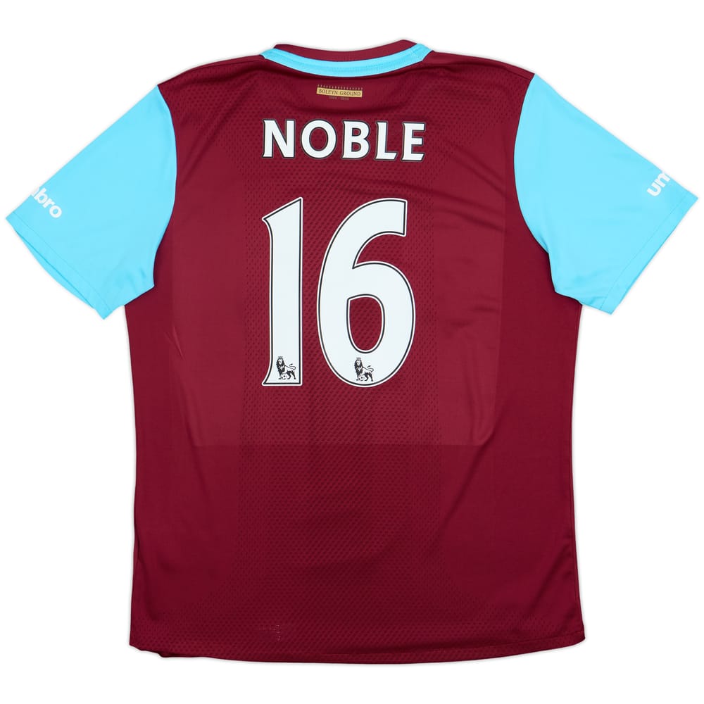 2015-16 West Ham 'Boleyn' Home Shirt Noble #16 - 6/10 - (L)