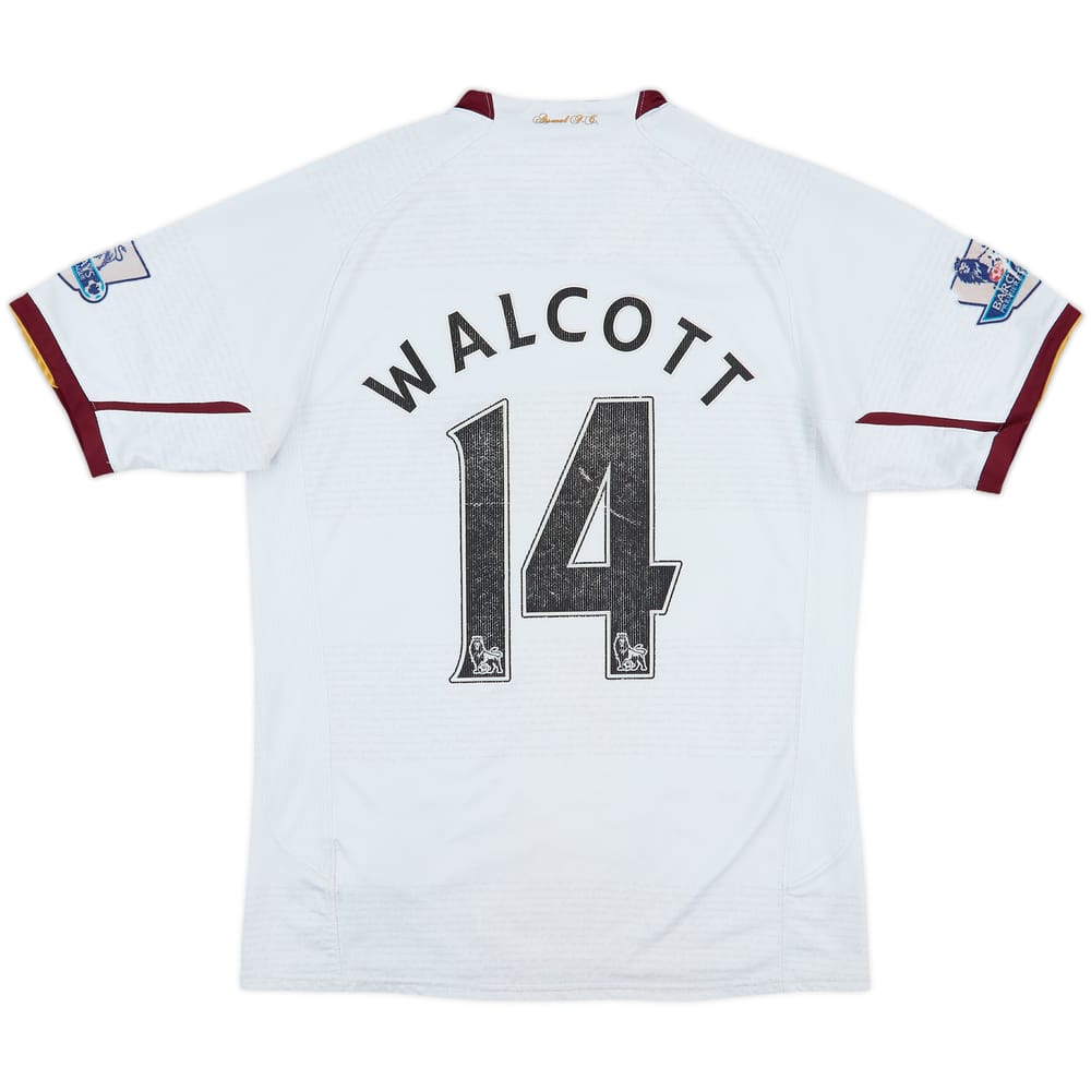 2007-08 Arsenal Away Shirt Walcott #14 - 4/10 - (S)