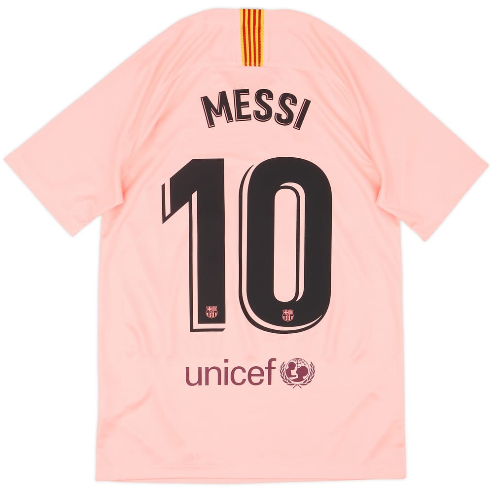 2018-19 Barcelona Third Shirt Messi #10 - 8/10 - (S)