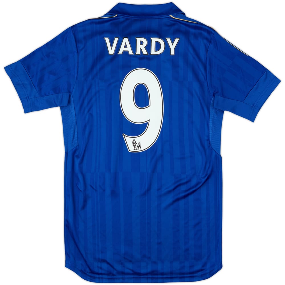 2016-17 Leicester Home Shirt Vardy #9 - 7/10 - (S)