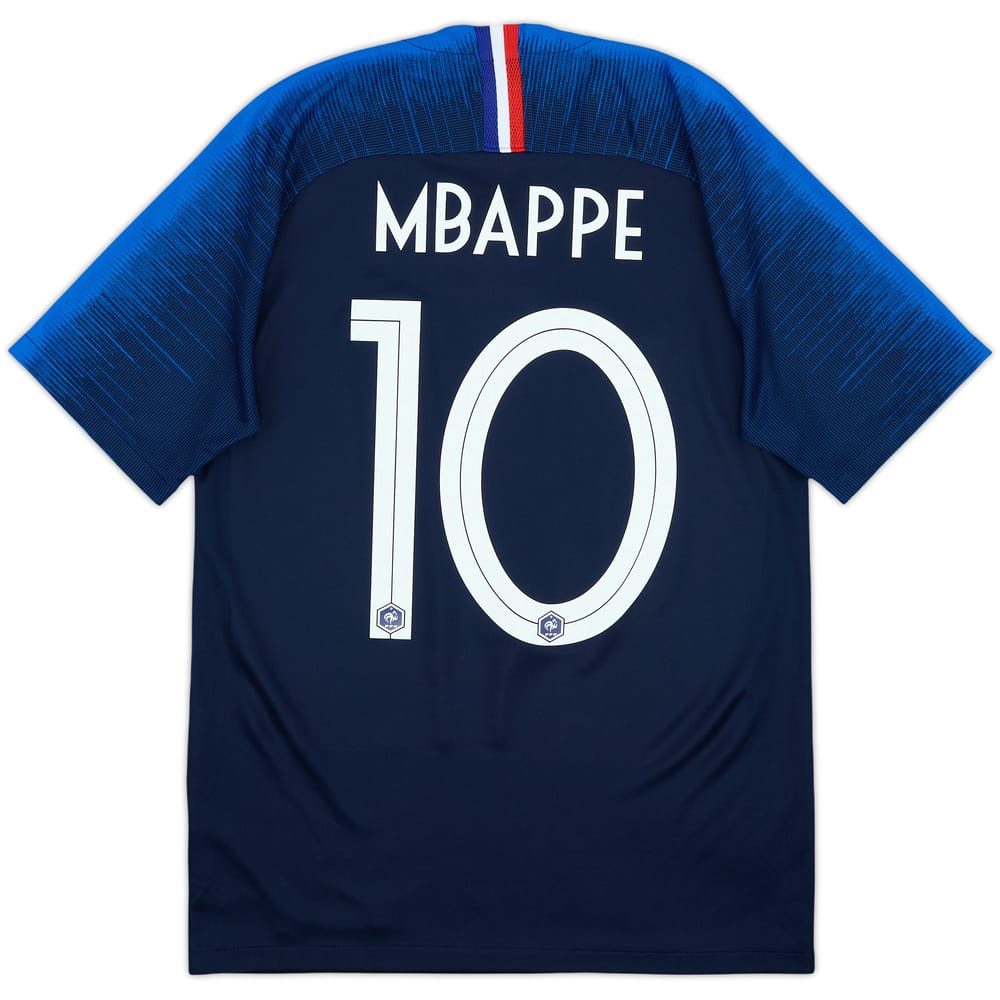 2018 France Home Shirt Mbappe #10 - 9/10 - (S)