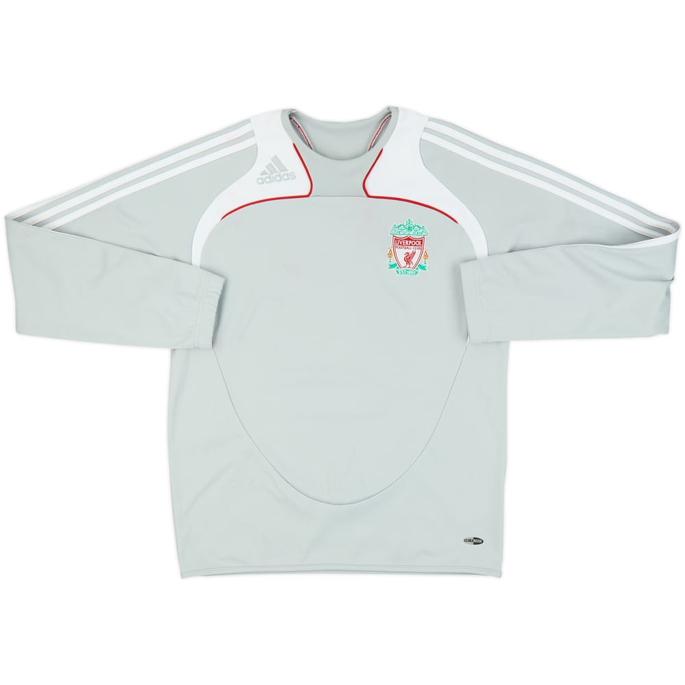 2008-09 Liverpool adidas Sweat Top - 6/10 - (S)