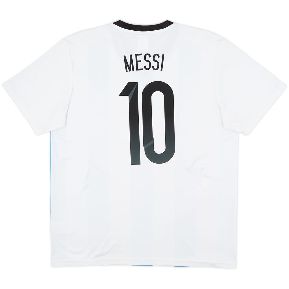 2013-15 Argentina Basic Home Shirt Messi #10 - 8/10 - (L)