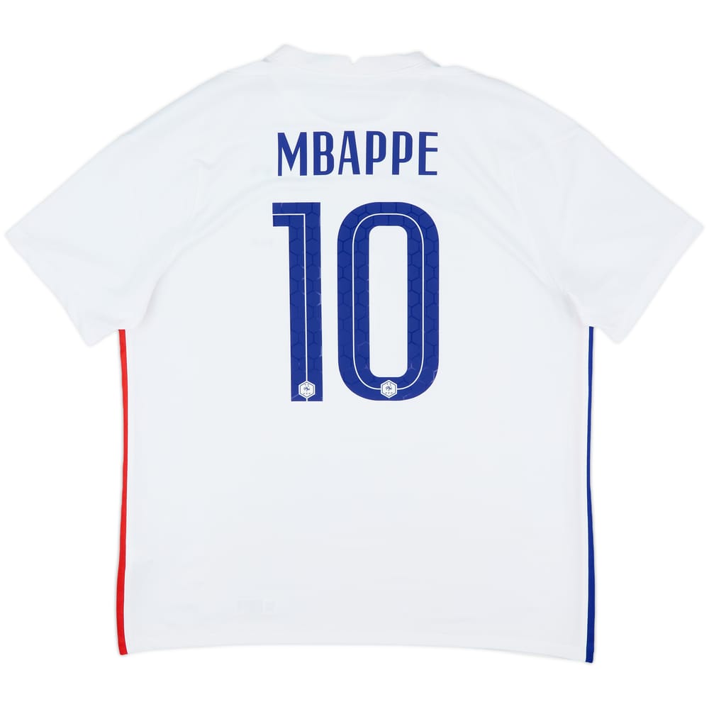 2020-21 France Away Shirt Mbappe #10 - 7/10 - (XL)