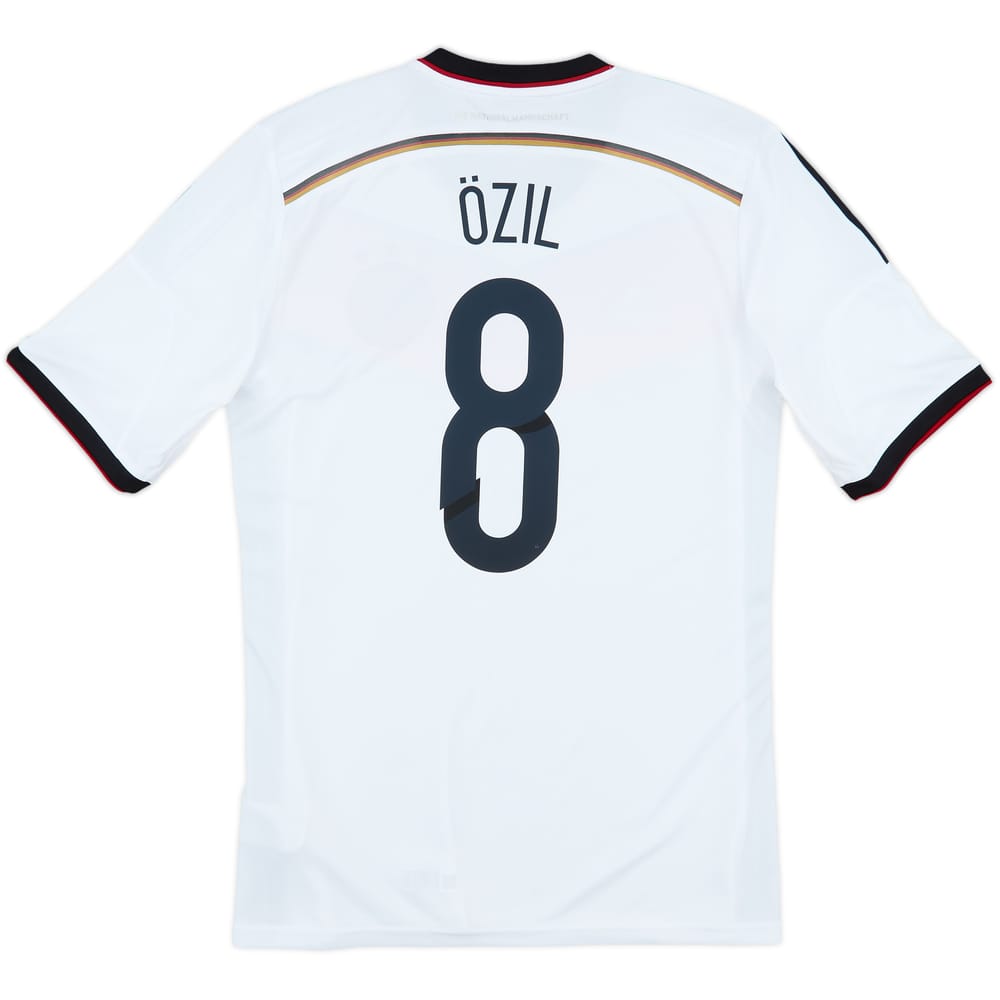 2014-15 Germany Home Shirt Ozil #8 - 8/10 - (M)