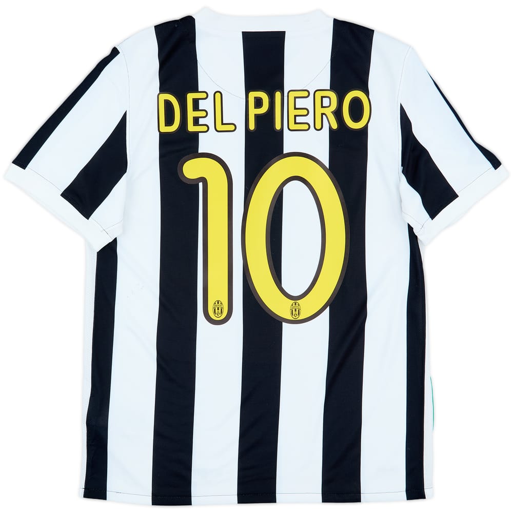2009-10 Juventus Home Shirt Del Piero #10 - 6/10 - (S)