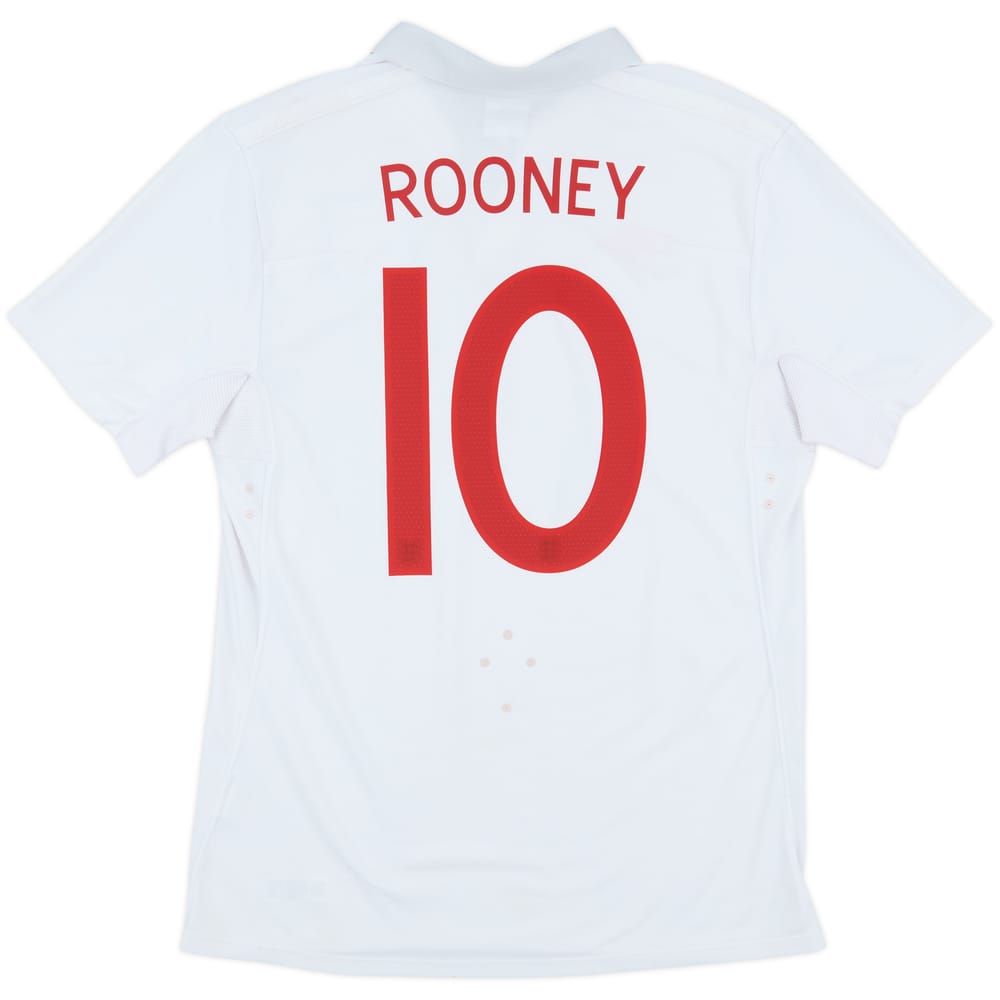2009-10 England Home Shirt Rooney #10 - 6/10 - (M)