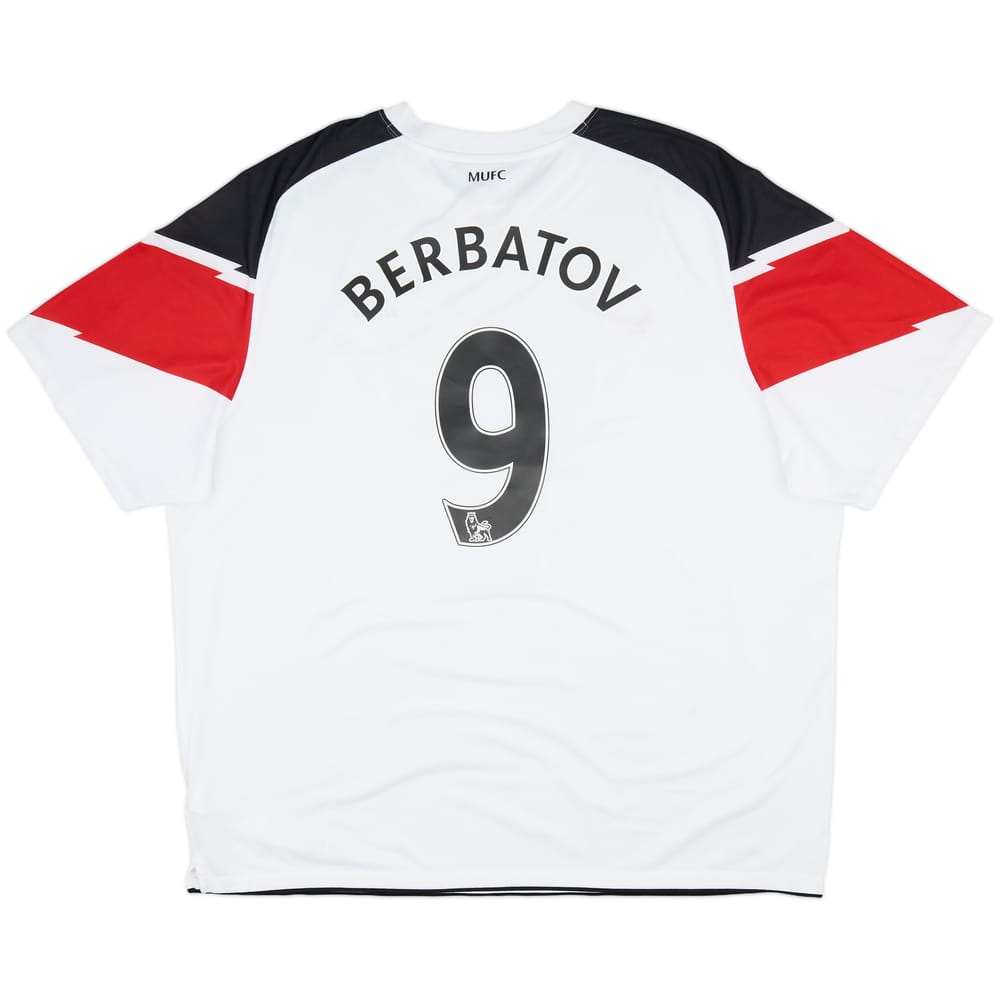 2010-12 Manchester United Away Shirt Berbatov #9 - 8/10 - (3XL)