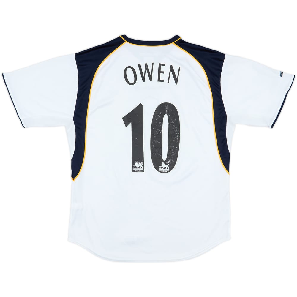 2001-03 Liverpool Away Shirt Owen #10 - 6/10 - (M)