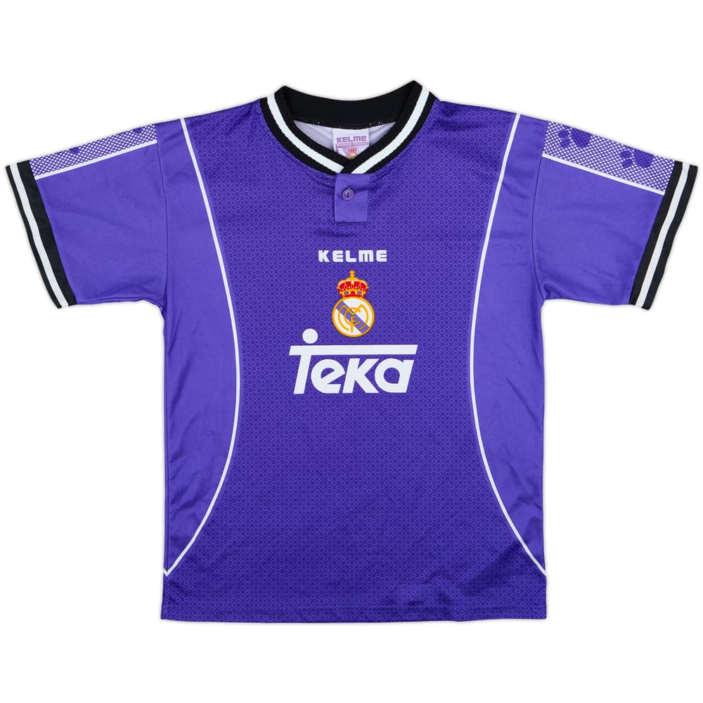 1997-98 Real Madrid Away Shirt - 9/10 - (L.Boys)