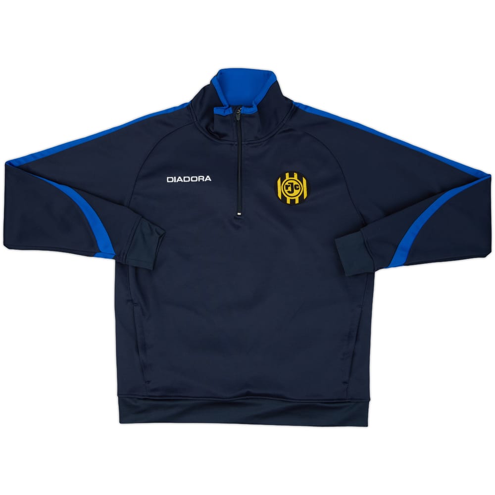 2010-11 Roda JC Diadora 1/4 Zip Training Top - 8/10 - (M)
