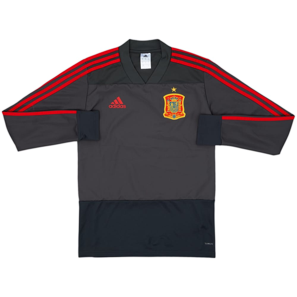2017-18 Spain adidas Drill Top - 8/10 - (XS)