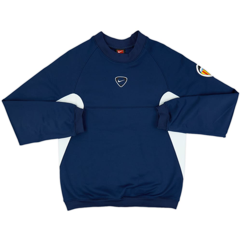 2000-01 Valencia Nike Sweat Top - 8/10 - (L.Boys)
