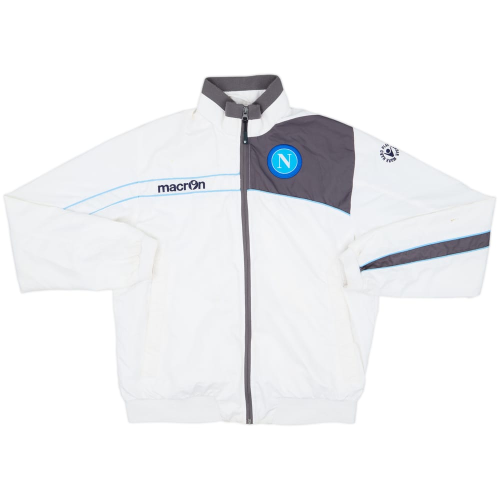 2014-15 Napoli Macron Track Jacket - 4/10 - (M)