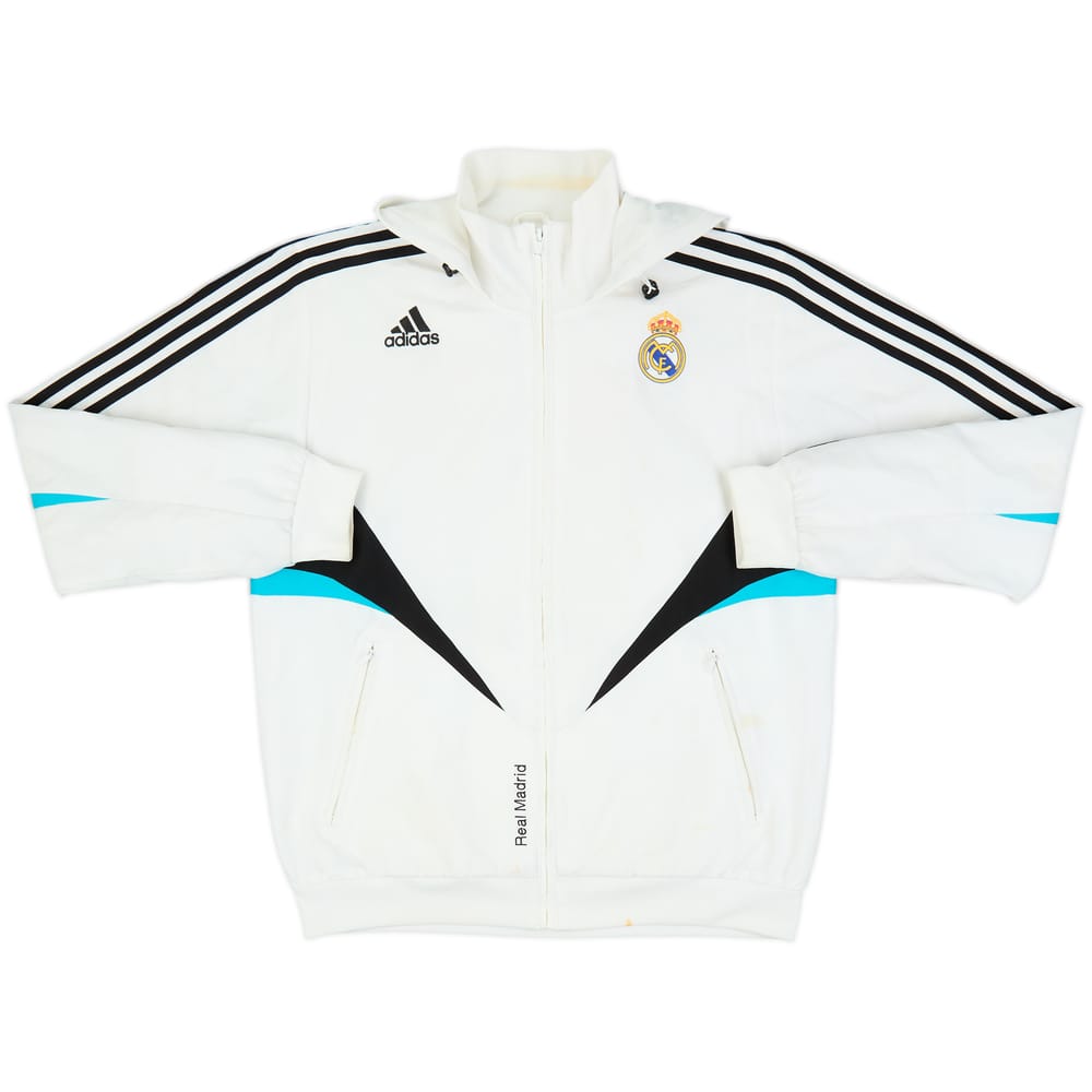2008-09 Real Madrid adidas Hooded Track Jacket - 5/10 - (L)