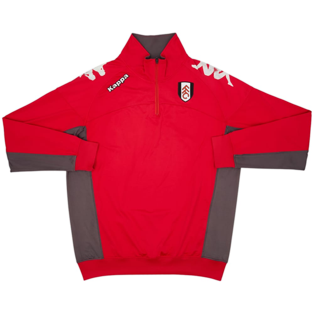 2010-11 Fulham Kappa 1/4 Zip Drill Top - 5/10 - (XXL)
