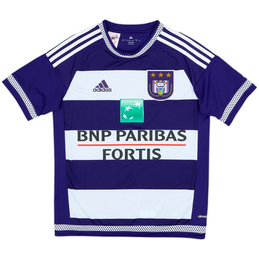 2015-16 Anderlecht Home Shirt - 7/10 - (L.Boys)