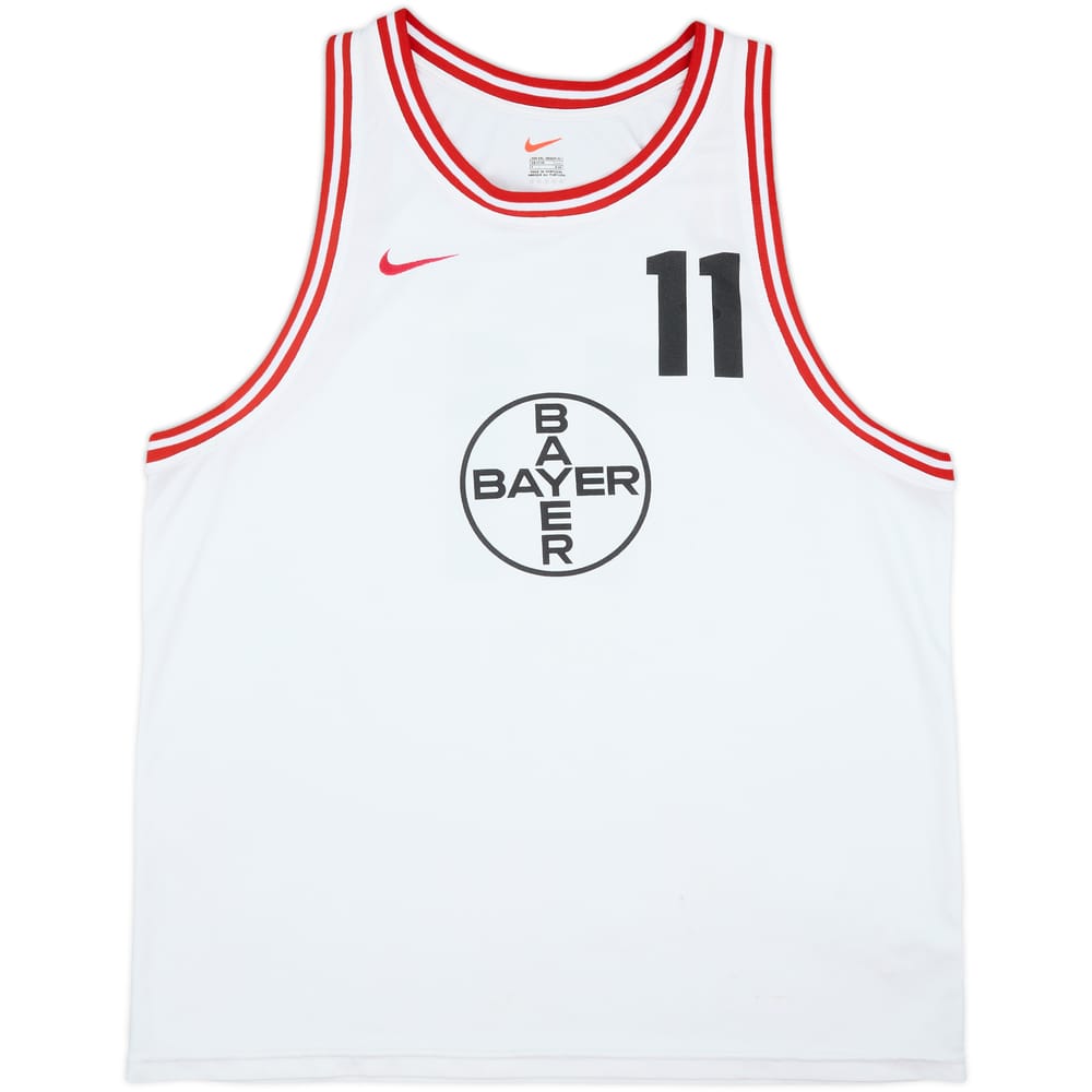 1998-99 Bayer Leverkusen Nike Basketball Jersey #11 - 8/10 - (XXL)
