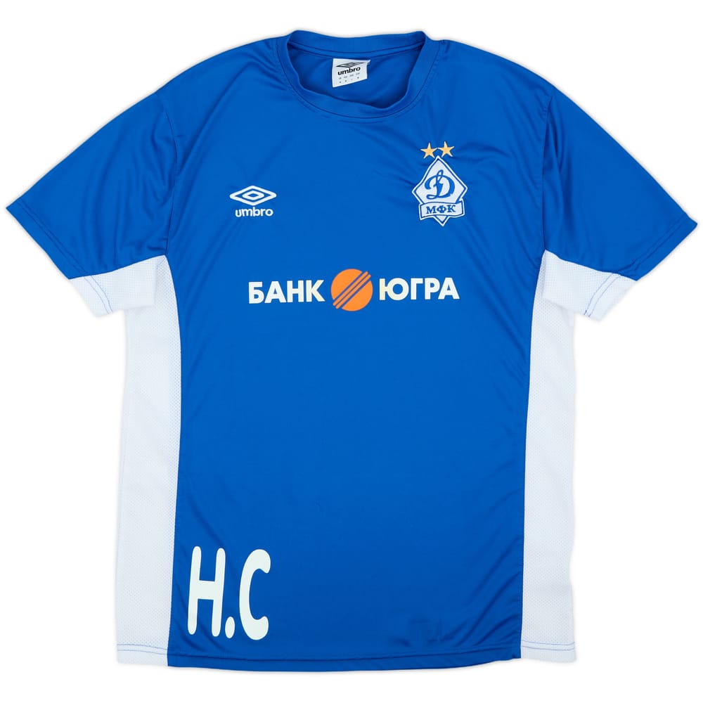 2015-16 Dynamo Moscow Umbro Staff Issue Training Shirt H.C - 9/10 - (M)