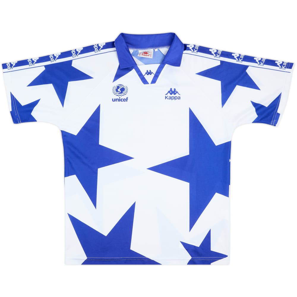 1995 Unicef European All Stars Shirt #2 - 5/10 - (L)