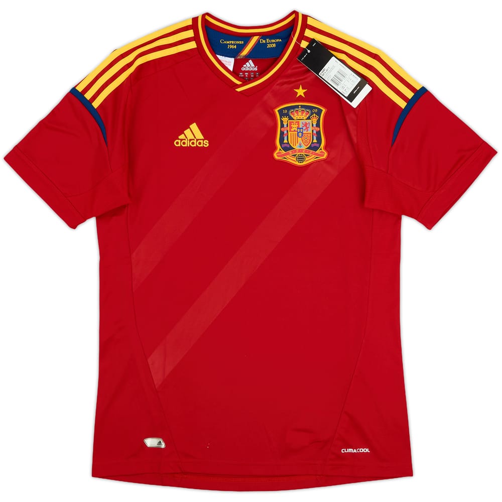 2011-12 Spain Home Shirt (XL.Boys)
