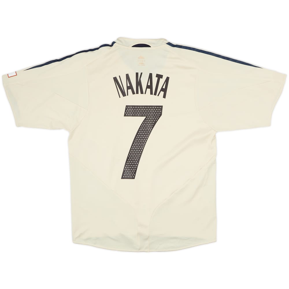 2004-06 Japan Away Shirt Nakata #7 - 8/10 - (M)