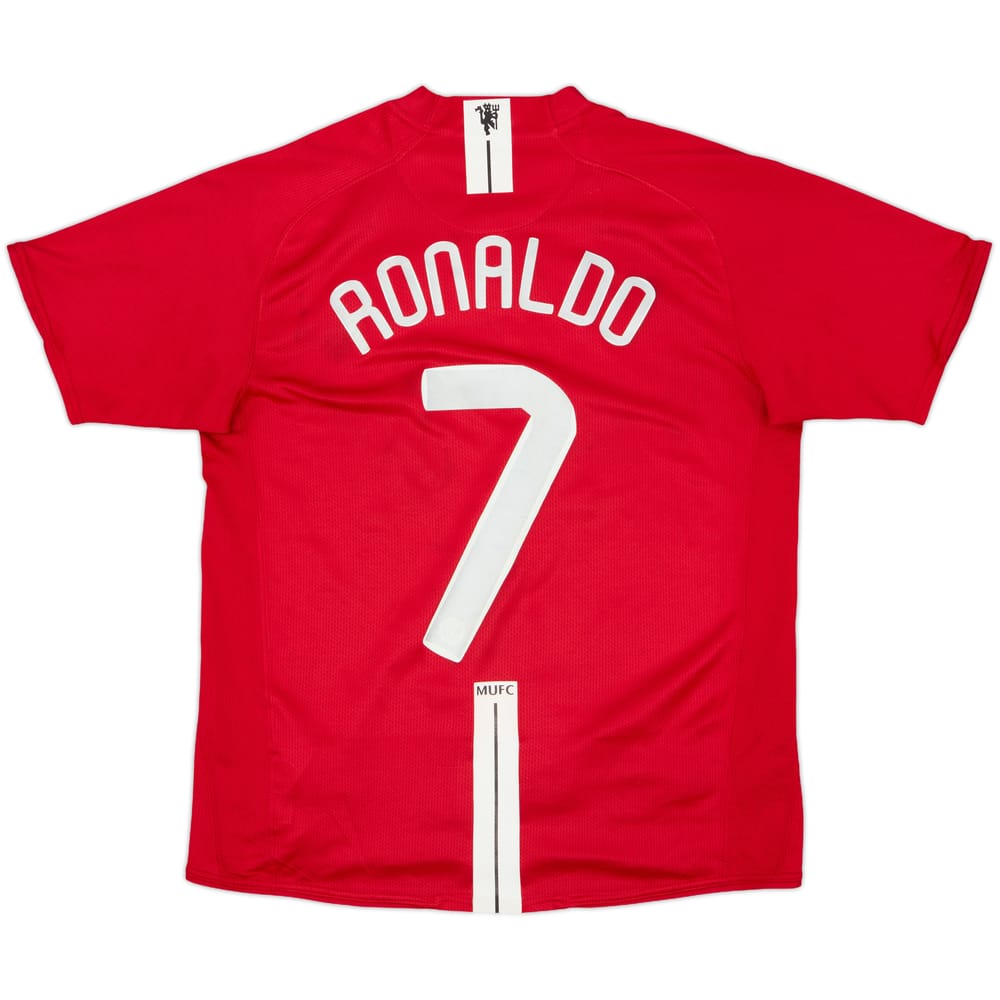 2007-09 Manchester United Home Shirt Ronaldo #7 - 5/10 - (M)