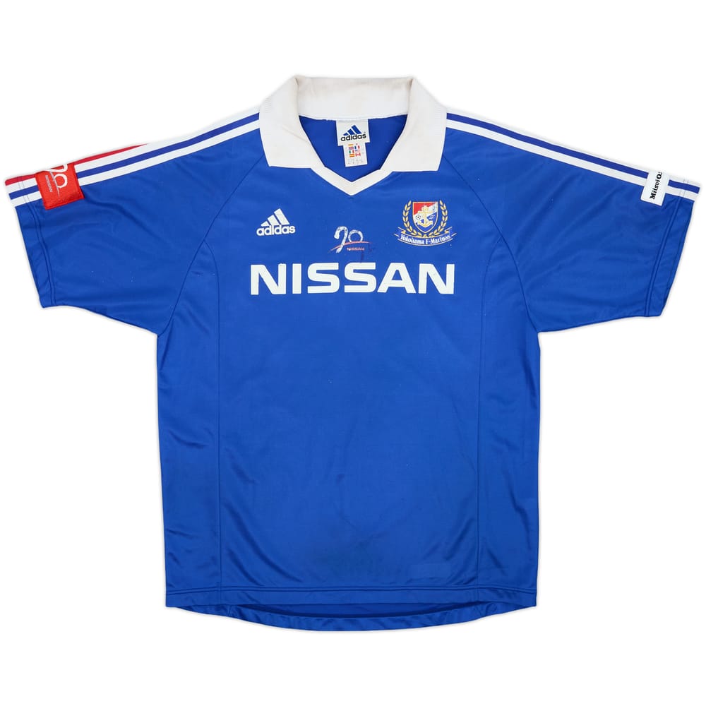 1999 Yokohama Marinos adidas Training Shirt - 6/10 - (L)