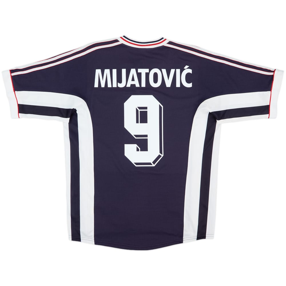 1998-99 Yugoslavia Home Shirt Mijatovic #9 - 9/10 - (M)