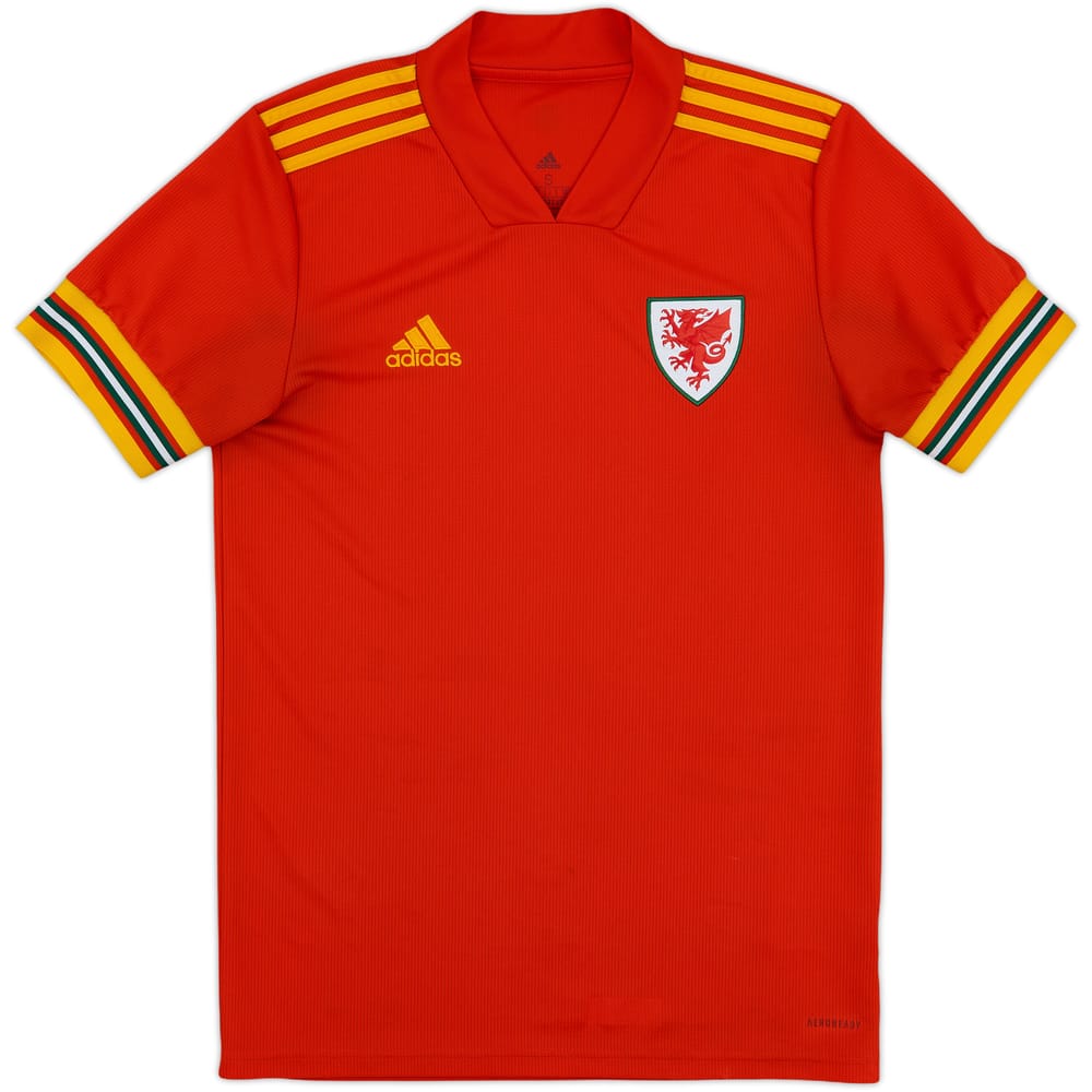 2020-21 Wales Home Shirt - 8/10 - (S)