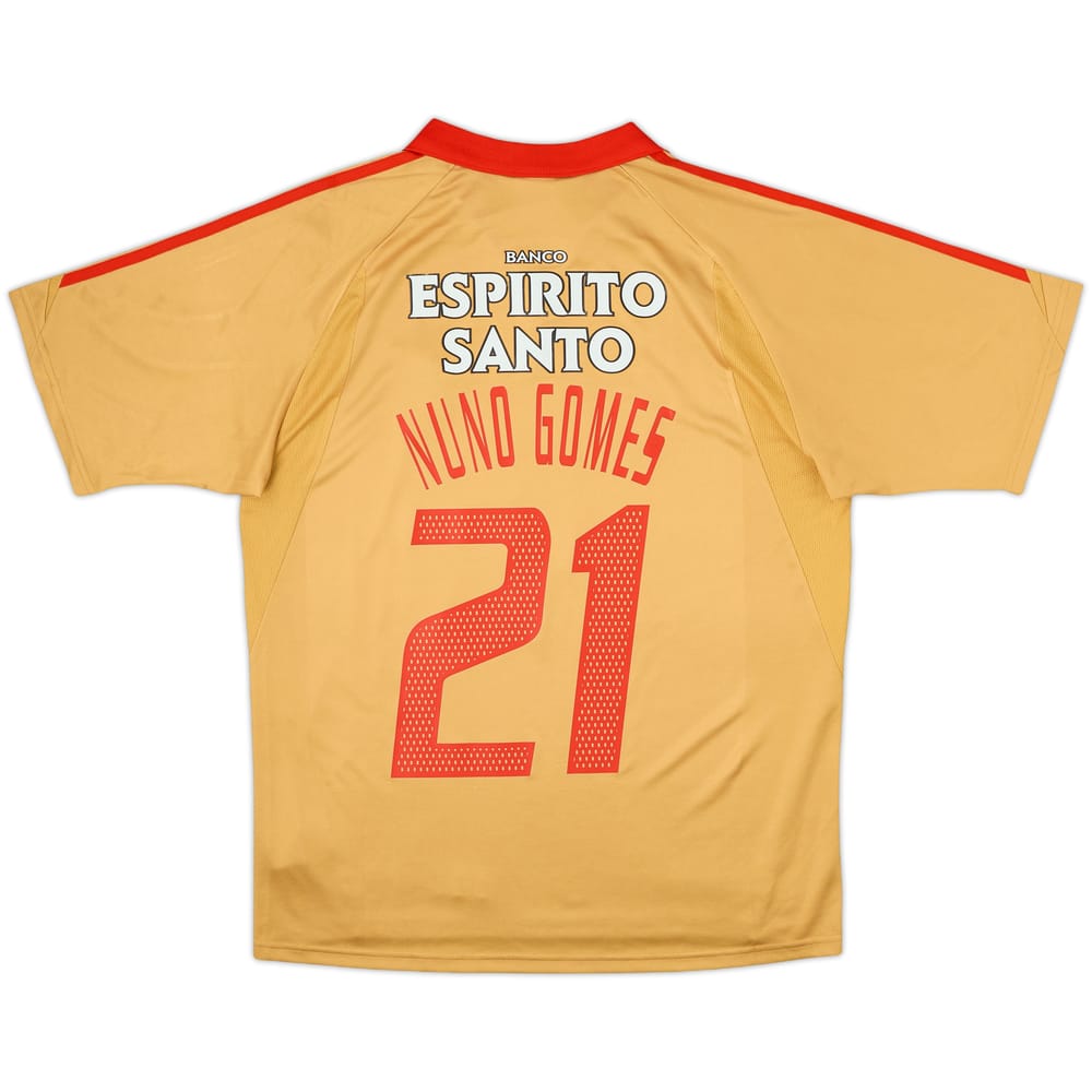 2004-05 Benfica Third Shirt Nuno Gomes #21 - 7/10 - (M)