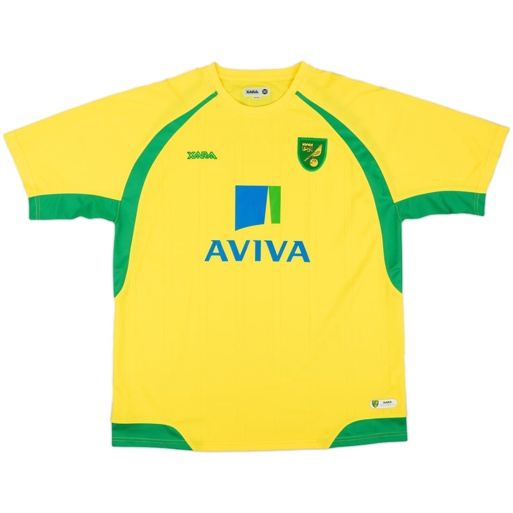2010-11 Norwich Home Shirt - 9/10 - (XL)