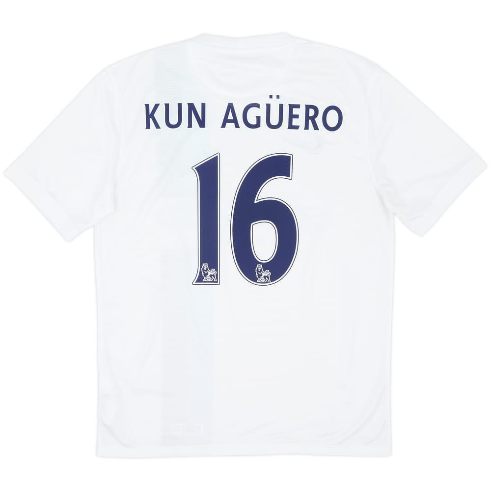 2013-14 Manchester City Third Shirt Kun Aguero #16 - 8/10 - (M)