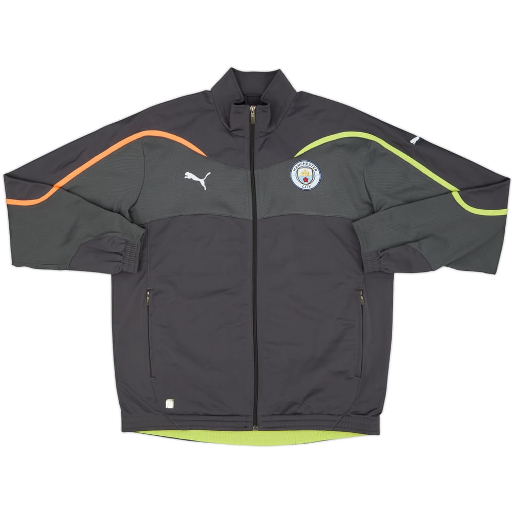 2010-11 Puma Template Track Jacket (Manchester City) - 8/10 - (XL)