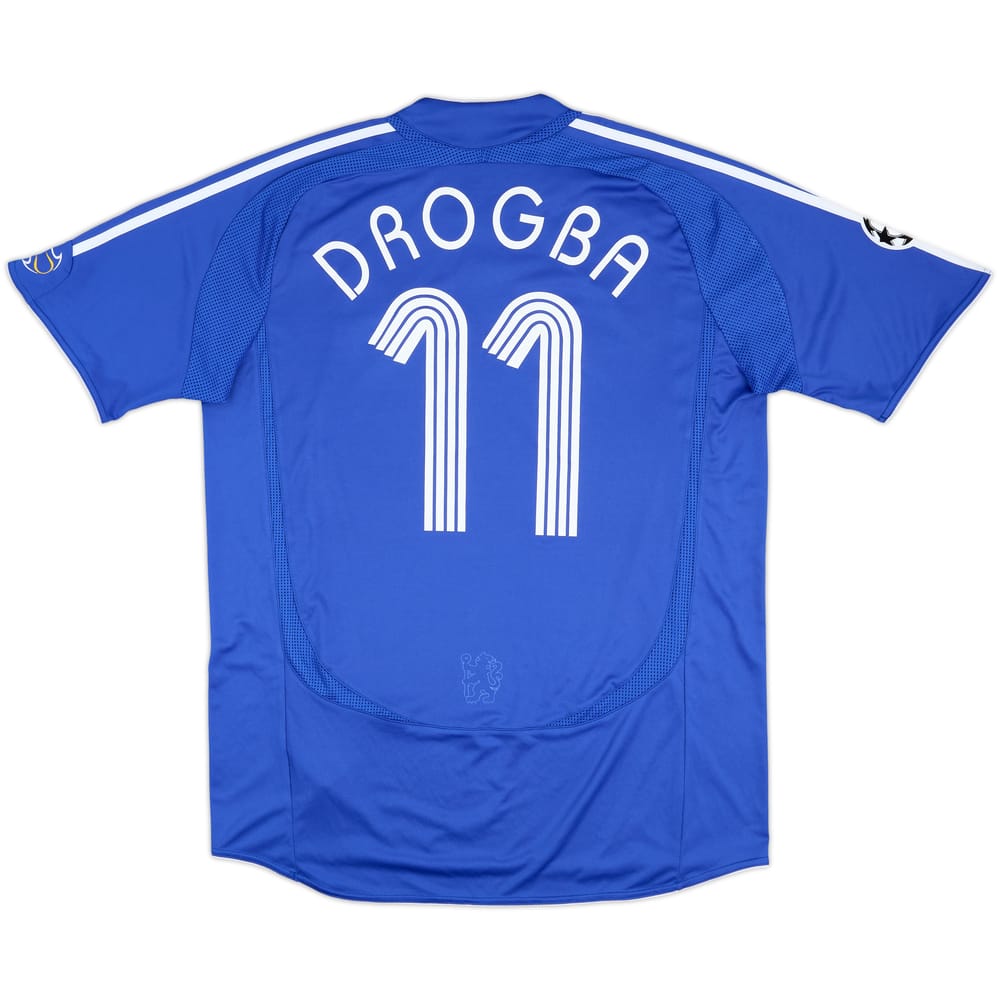 2006-08 Chelsea Home Shirt Drogba #11 - 10/10 - (L)